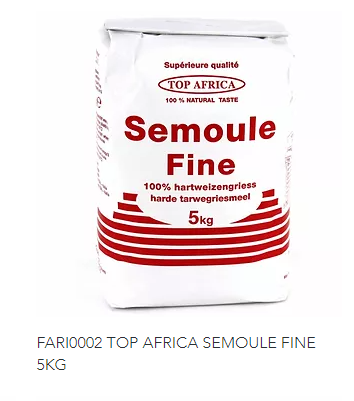 FARINE SEMOULE FINE